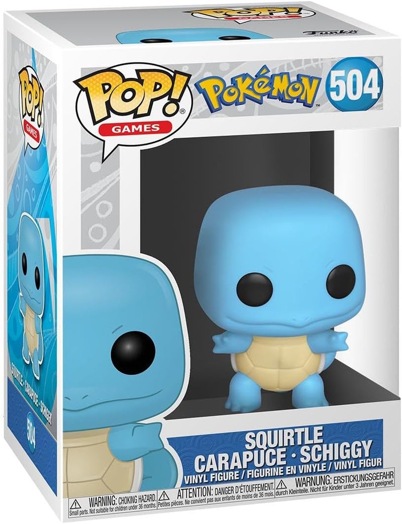 Funko Pop! Games: Pokemon - Squirtle - Collectable Vinyl Figure - Gift Idea - Official Merchandise - Toys for Kids & Adults - Video Games Fans - Model Figure for Collectors and Display - Image 1